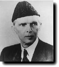 Potrate of Quaid Azam